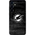 NFL Miami Dolphins Black & White Galaxy S25 Skin